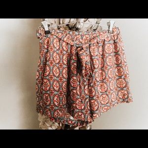 multicolored comfy shorts